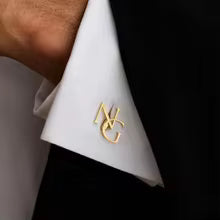 Prestige Initial Cufflinks