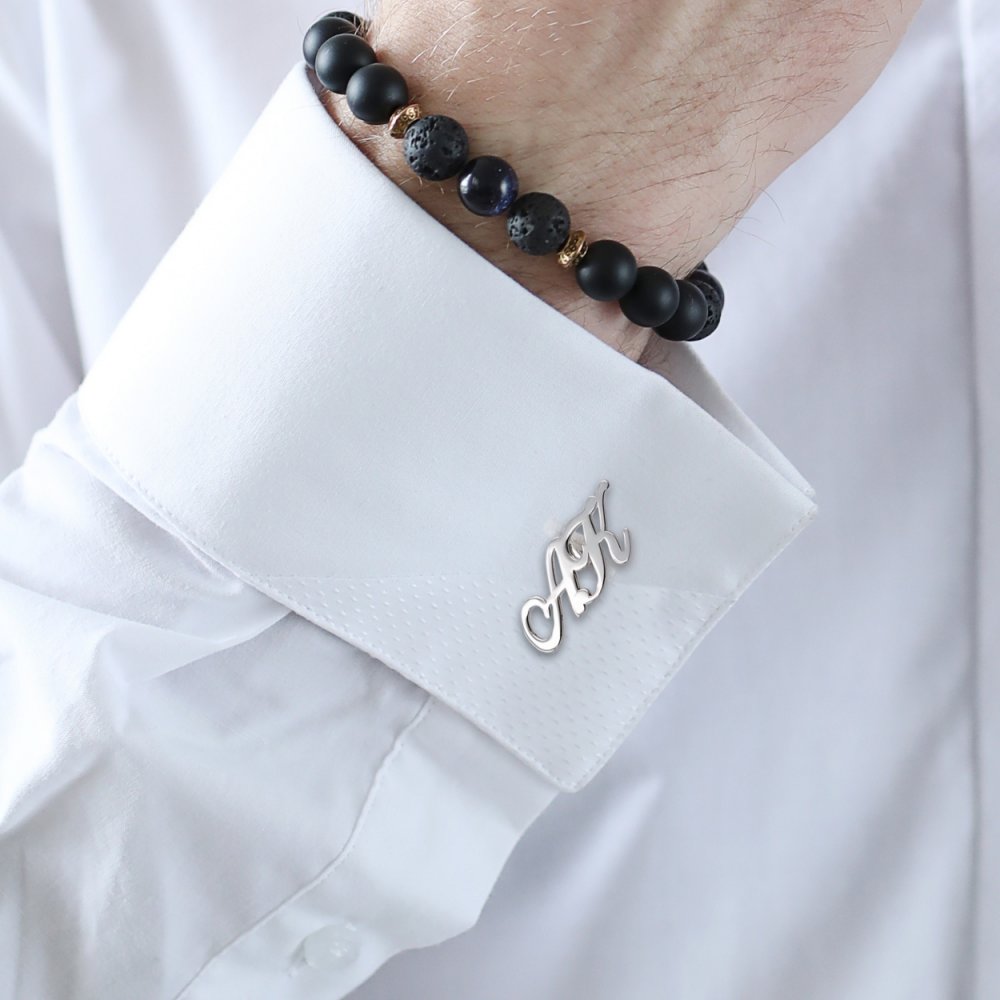 Elegant Initials Cufflinks