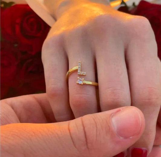 Initial Zirconic Alphabet Ring