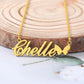Customize Name Necklace with Beauty Butterfly