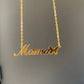 Customize Name Necklace with Beauty Butterfly