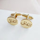 Custom Arabic Engraved Name Cufflink 1