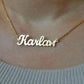 Customize Name Necklace with Beauty Butterfly