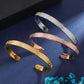 Ayat ul Kursi Engraved Cuff Bracelet