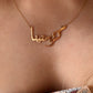 Calligraphy Persian Arabic Nameplate Necklace