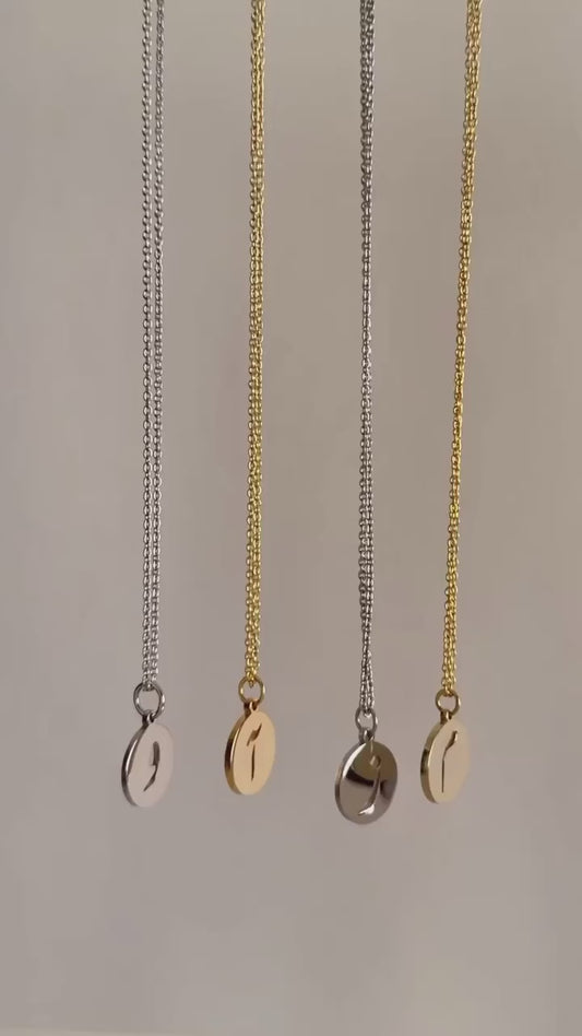 Arabic Letter Necklace