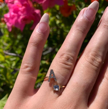 Initial Zirconic Alphabet Ring